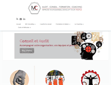 Tablet Screenshot of mc-consulting.fr